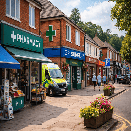 Local amenities and practical planning information for group stays